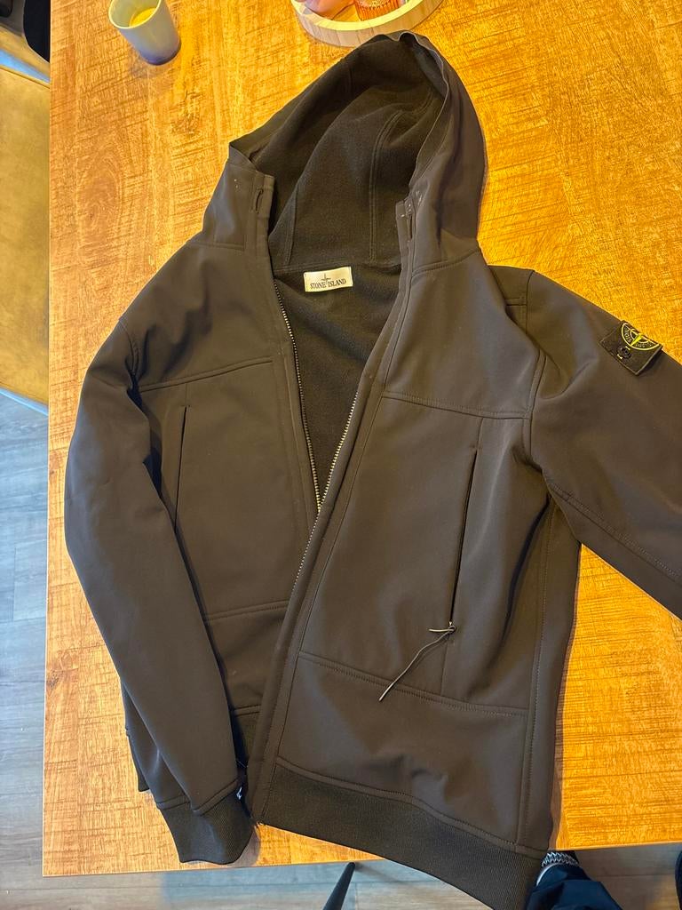 Stone Island jas, Kleding | Heren, Ophalen of Verzenden, Zo goed als nieuw, Maat 56/58 (XL), Zwart