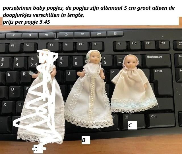 poppenhuis popjes baby, Verzamelen, Poppenhuizen en Toebehoren, Ophalen of Verzenden, Zo goed als nieuw, Poppenhuis