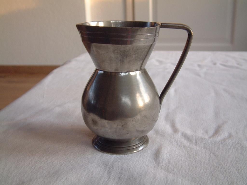 antiek Depoorter zuiver tin kannetje, Antiek en Kunst, Antiek | Tin, Ophalen of Verzenden