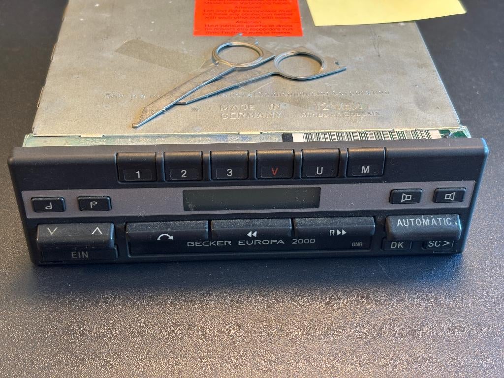 Originele werkende Becker Europa 2000 te koop, Ophalen, Gebruikt, Overige automerken