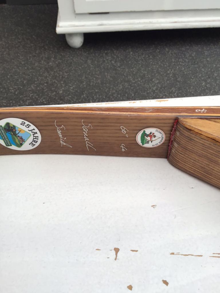 handboog 40 pond, Ophalen, Gebruikt