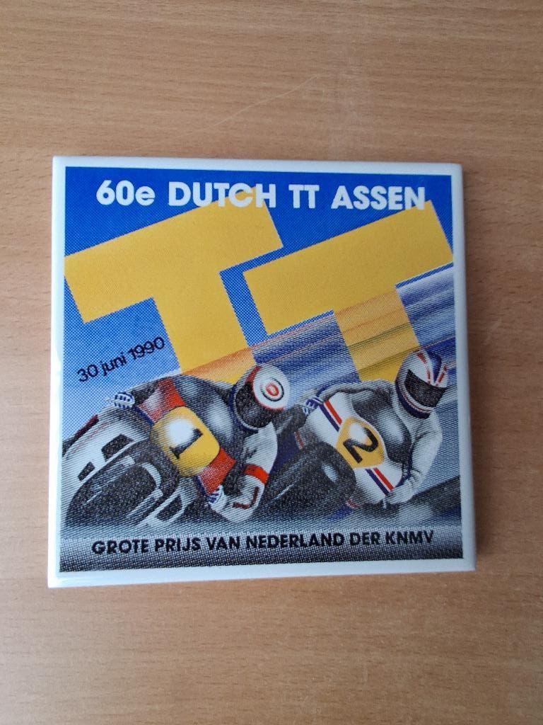 TT-ASSEN-TEGEL 1990 65E DUTCH TT ASSEN, Verzamelen, Ophalen of Verzenden, Zo goed als nieuw, Overige sporten, Overige typen