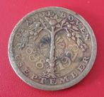 penning Koniging Wilhelmina 1898-1923, Postzegels en Munten, Penningen en Medailles, Ophalen of Verzenden, Overige materialen