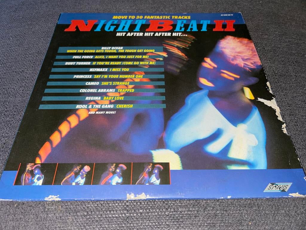 Lp Night Beat II - Hit After Hit After Hit, Ophalen of Verzenden