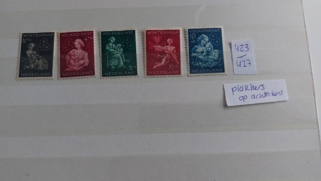 Nederlandse postzegels Winterhulp Volksdienst, Postzegels en Munten, Postzegels | Nederland, Ophalen of Verzenden