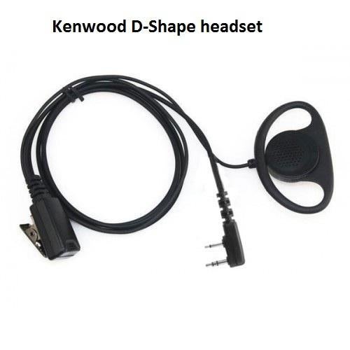 Kenwood Baofeng D Shape headset | NIEUW, Telecommunicatie, Portofoons en Walkie-talkies, Minder dan 2 km, Verzenden, Nieuw, Handsfree-functie
