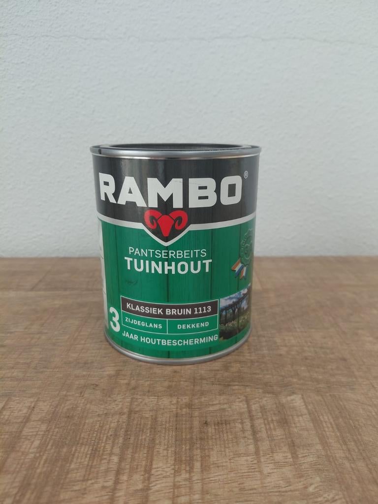 Rambo Pantserbeits Tuinhout Klassiek Bruin 1113, Ophalen of Verzenden, Nieuw