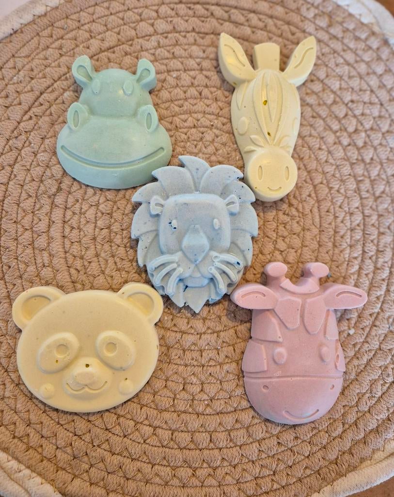 Traktatie Jungle dieren stoepkrijt., Ophalen of Verzenden, Nieuw, Feestartikel, Verjaardag