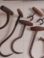 Oude Balenhaken uit de Rotterdamse haven, Ophalen of Verzenden