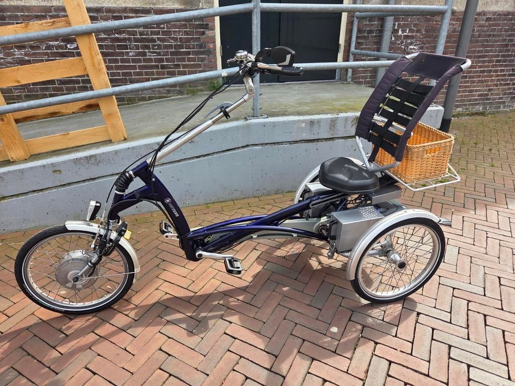 Van raam easy rider 2 accus, Ophalen