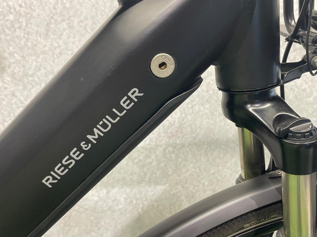 Riese & Müller Roadster Touring (500Wh/ Purion) Heren Black, Fietsen en Brommers, Elektrische fietsen, Riese & Müller, Gebruikt