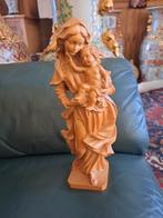 Houten Mariabeeld, Antiek en Kunst, Ophalen of Verzenden