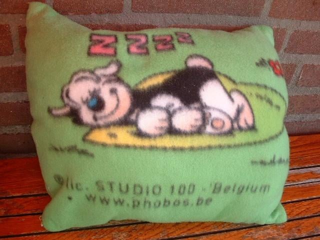 STUDIO 100 SAMSON KNUFFEL KUSSEN FLEECE GROEN MET, Ophalen of Verzenden, Nieuw, Overige typen