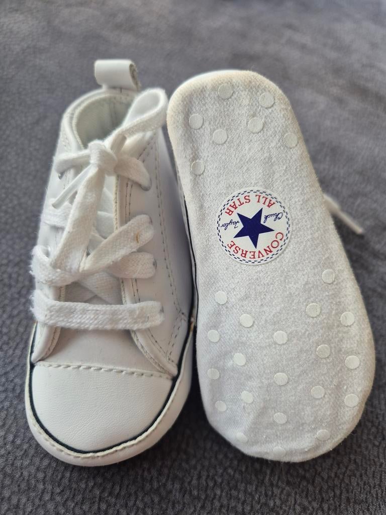 Converse All Star babyschoentjes maat 19 wit, Schoentjes, Converse, Jongetje of Meisje, Ophalen of Verzenden