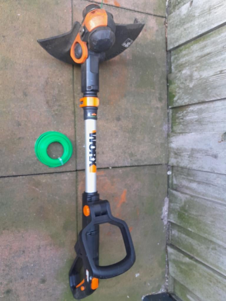 Worx accu kantenmaaier met extra spoel, Ophalen, Gebruikt, Worx, Accu