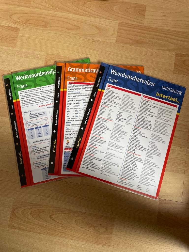 Set van 3 Frans Onderbouw (Intertaal), Boeken, Ophalen of Verzenden, Gelezen, Non-fictie