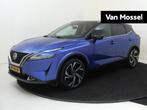Nissan Qashqai 1.3 MHEV Xtronic Tekna Plus 158PK | Navigatie, Euro 6, Blauw, Qashqai, 725 kg