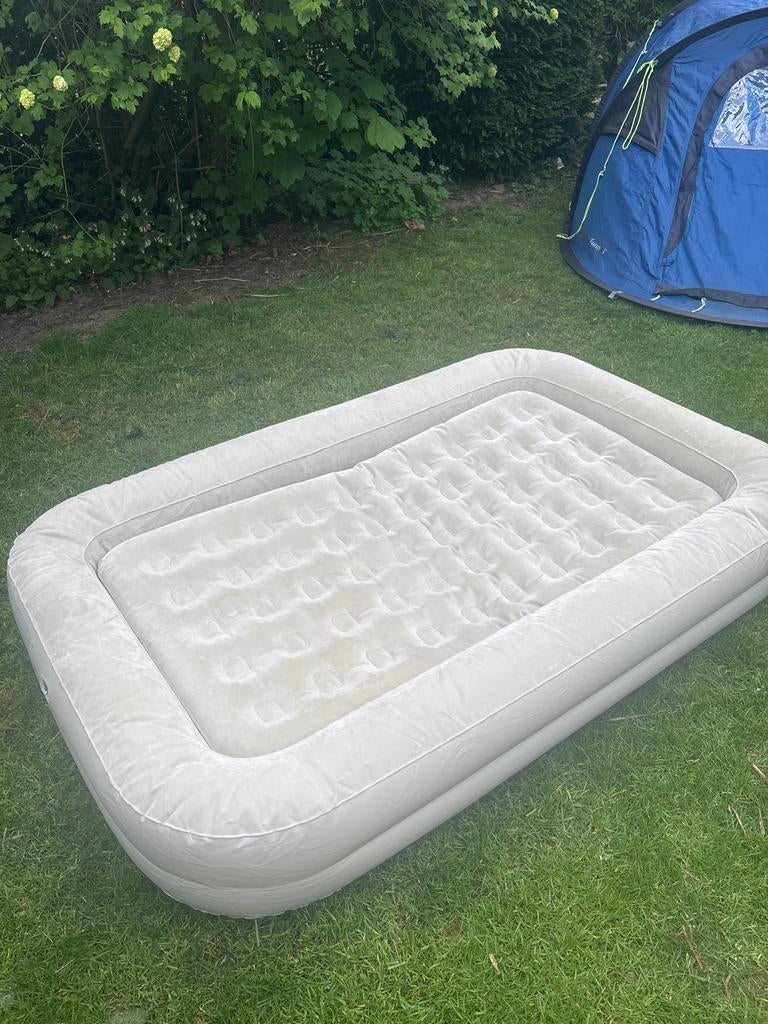 Intex luchtbed junior met hoge rand, Ophalen of Verzenden, Gebruikt, 1-persoons