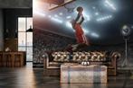 Fotobehang / Behang - Basketbal - Slam Dunk Sensatie, Sport Kinderkamer, Minder dan 10 m², Info@fotobehangkoning.nl, Fotobehangkoning.nl