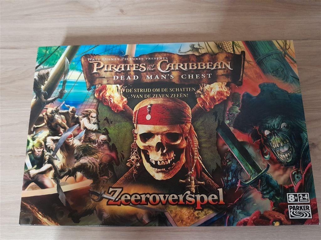 pirates of the caribbean zeeroverspel [s1204], Hobby en Vrije tijd, Gezelschapsspellen | Bordspellen, Verzenden, Zo goed als nieuw