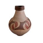 Vintage handgemaakte vaas, Ophalen, Gebruikt, Overige kleuren, Onbekend