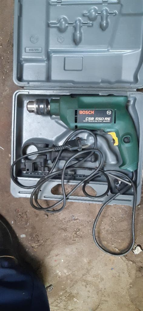 Boormachine, Zo goed als nieuw, Variabele snelheid, 400 tot 600 watt, Ophalen