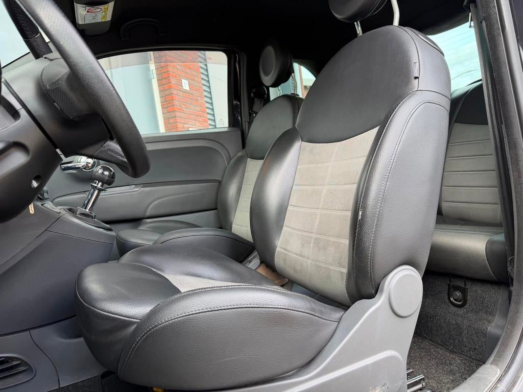 Fiat 500 1.2 Lounge / Leder / Airco / LM, Auto's, Fiat, Voorwielaandrijving, Euro 5, Stof, 4 cilinders