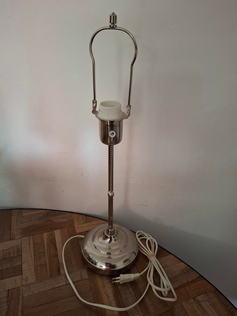 Staande tafellamp zonder kap, Huis en Inrichting, Lampen | Tafellampen, Ophalen, Zo goed als nieuw, Minder dan 50 cm