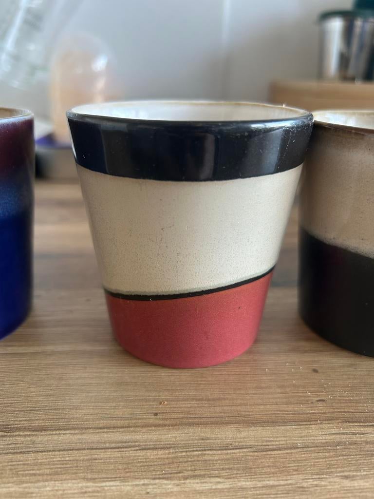 Koffiekopjes HK living, Ophalen, Gebruikt, Keramiek, Overige stijlen