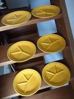 6 stuks Paasgele fondueborden, Huis en Inrichting, Nieuw, Ophalen of Verzenden, Bord(en), Overige stijlen