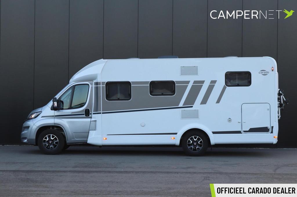 Carado T448 Pro+ 140pk Fiat | 1e Eigenaar | Origneel NL | Le, Caravans en Kamperen, Koelkast, Achteruitrijcamera, 7 tot 8 meter