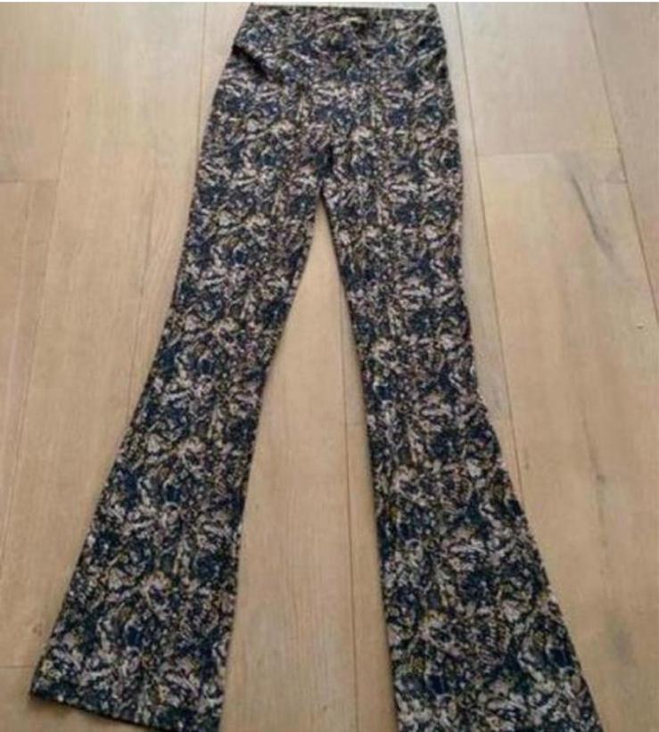 Japan tky xs nieuw flared stretch, Bruin, Ophalen of Verzenden, Zo goed als nieuw, Maat 34 (XS) of kleiner