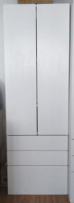 SMÅSTAD / PLATSA Wardrobe, white white/with 3 drawers, Kinderen en Baby's, Kinderkamer | Commodes en Kasten, Ophalen, Gebruikt