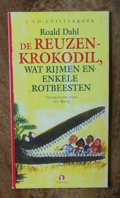 Luisterboek met 1 CD : De REUZENKROKODIL - Roald Dahl, Ophalen of Verzenden, Cd