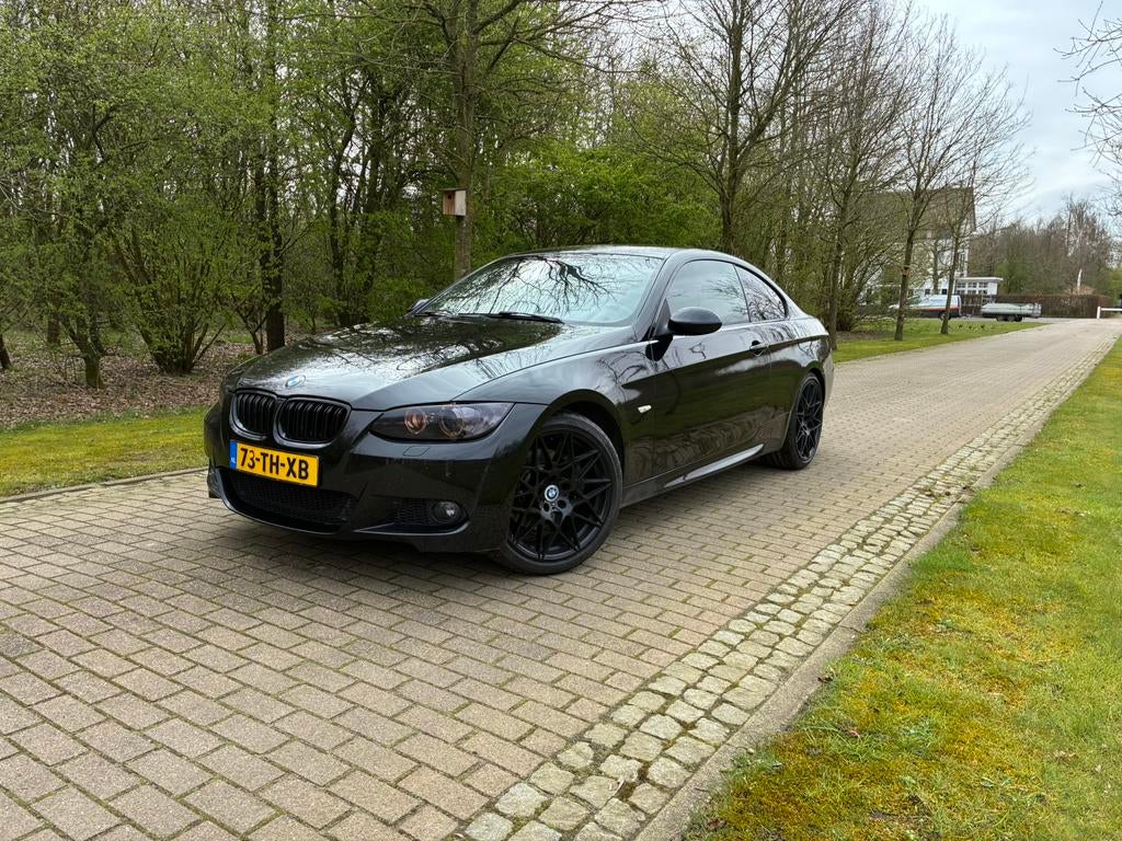 BMW 3-Serie 3.0 I 330i M sport,Coupe, 272pk, automaat, Zwart, Auto's, BMW, Automaat, Achterwielaandrijving, 4 stoelen, 750 kg