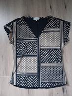 Mooi 't shirt,  travel stof, maat 36 Elvira, Blauw, Ophalen of Verzenden, Zo goed als nieuw, Korte mouw