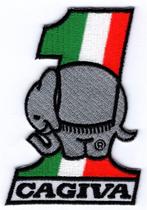 Cagiva stoffen opstrijk patch embleem #2, Motoren, Ophalen of Verzenden, Nieuw