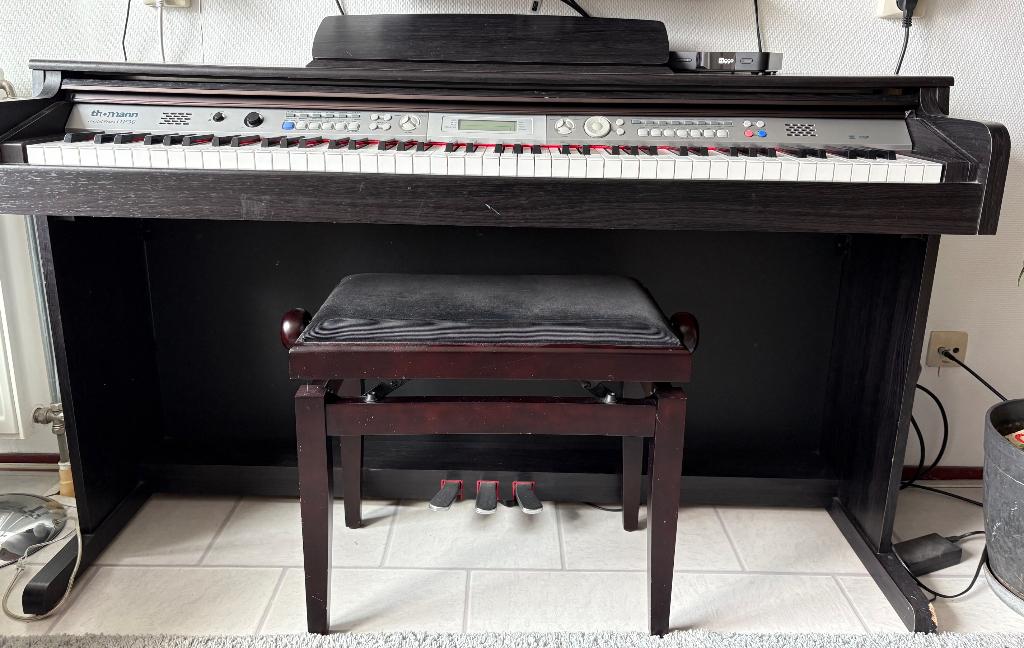 Digital piano Thomann music, Muziek en Instrumenten, Piano's, Ophalen, Zwart, Digitaal, Zo goed als nieuw
