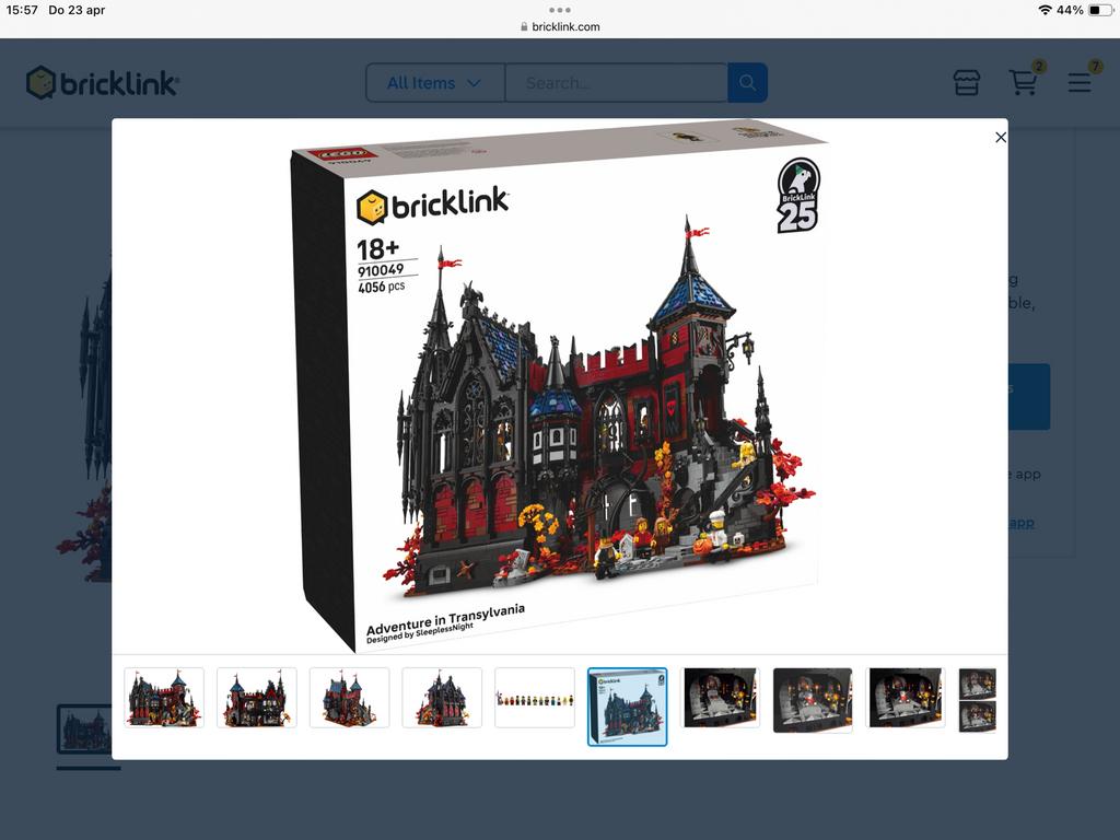 lego 910049 Adventure in Transylvania, Kinderen en Baby's, Speelgoed | Duplo en Lego, Compleet, Overige thema's, Lego, Nieuw