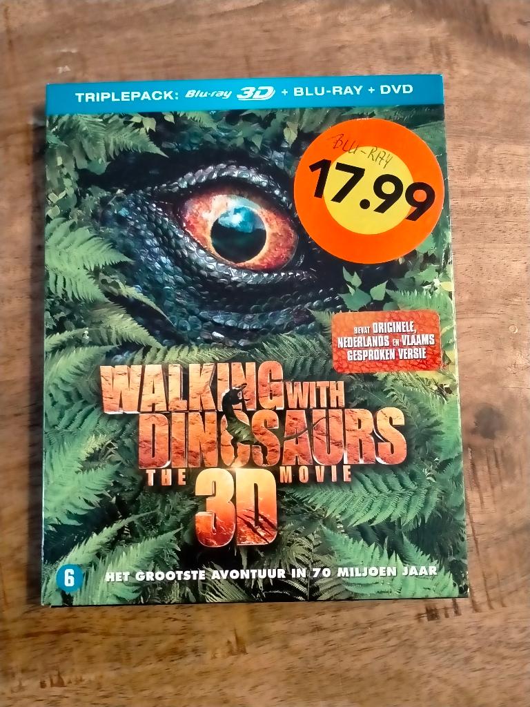 Walking with the Dinosaurs the 3d movie film dvd blu-ray, Alle leeftijden, Ophalen of Verzenden, Gebruikt