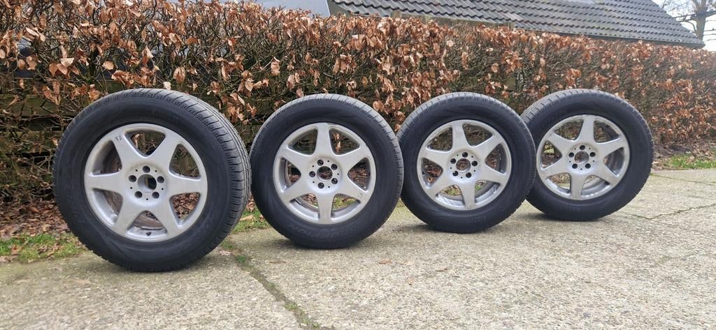 Originele Mercedes-Benz 18 inch ML W163 velgen, Auto-onderdelen, Banden en Velgen, Ophalen, 17 inch, Winterbanden, Velg(en)