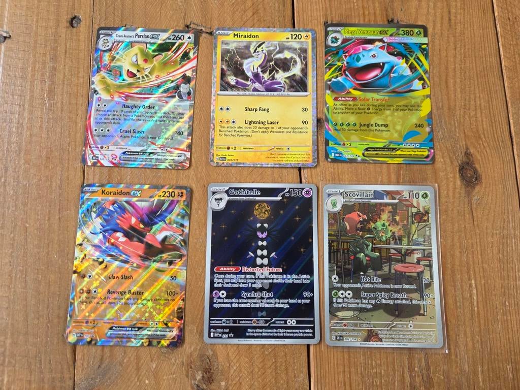 Pokémon kaarten diverse hits, Ophalen of Verzenden, Zo goed als nieuw, Meerdere kaarten