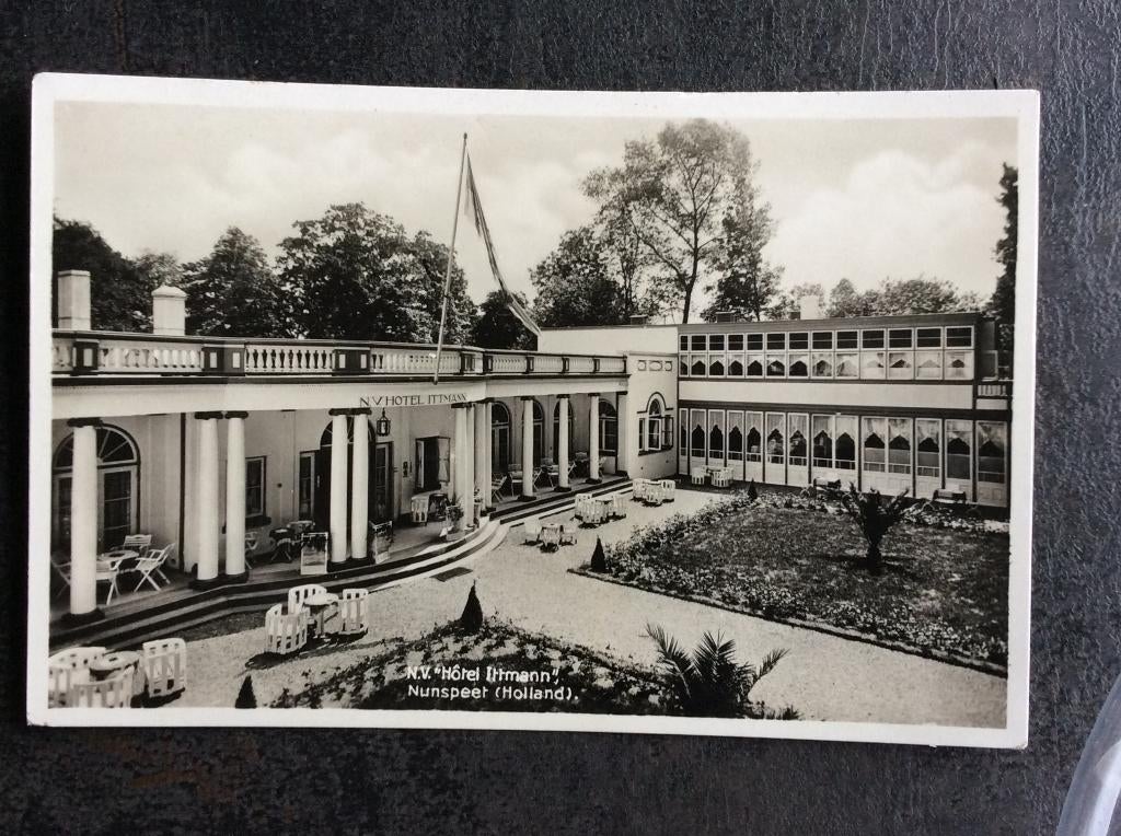 Nunspeet, NV Hotel Ittmann, Ophalen of Verzenden, 1960 tot 1980, Ongelopen, Gelderland