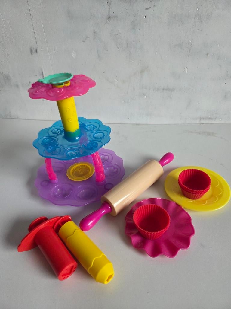 Play-doh cupcake toren, Ophalen of Verzenden