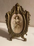 Vintage bronzen fotolijst, Antiek en Kunst, Ophalen of Verzenden