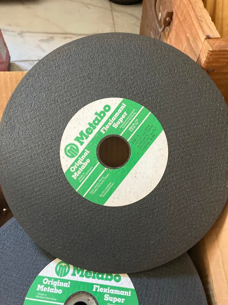 Metabo doos Flexiamant Super Doorslijpschijf 300mm, Ophalen, Zo goed als nieuw, 1000 watt of meer, Overige typen