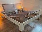 Auping auronde bed 200 x180 cm  model 1500 hoog 41cm, Ophalen, Zo goed als nieuw, Tweepersoons, Wit