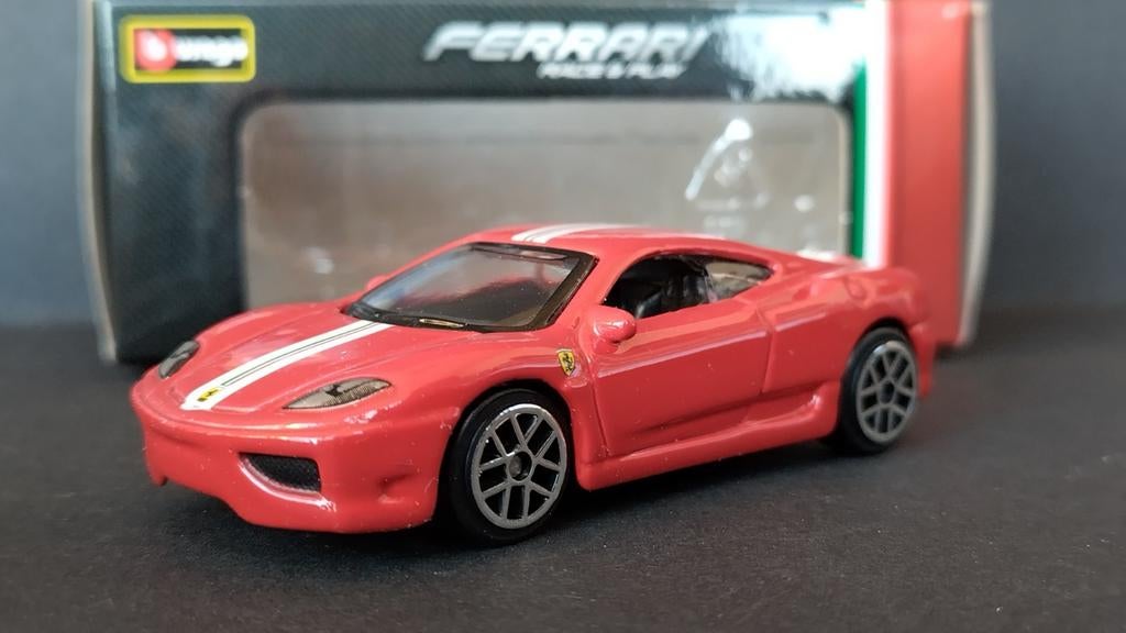 Ferrari 360 Challenge Stradale 1:64 Bburago Burago Pol, Bburago@bburago.com, Auto, Verzenden, Nieuw