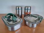 Te koop: 2 lunchboxen en 2 thermosbekers (Black + Blum), Ophalen, Zo goed als nieuw