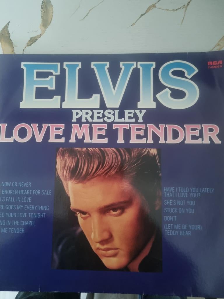 Elvis Presley love me tender vinyl, Cd's en Dvd's, Vinyl | Pop, Ophalen of Verzenden, 1960 tot 1980, Gebruikt, 12 inch